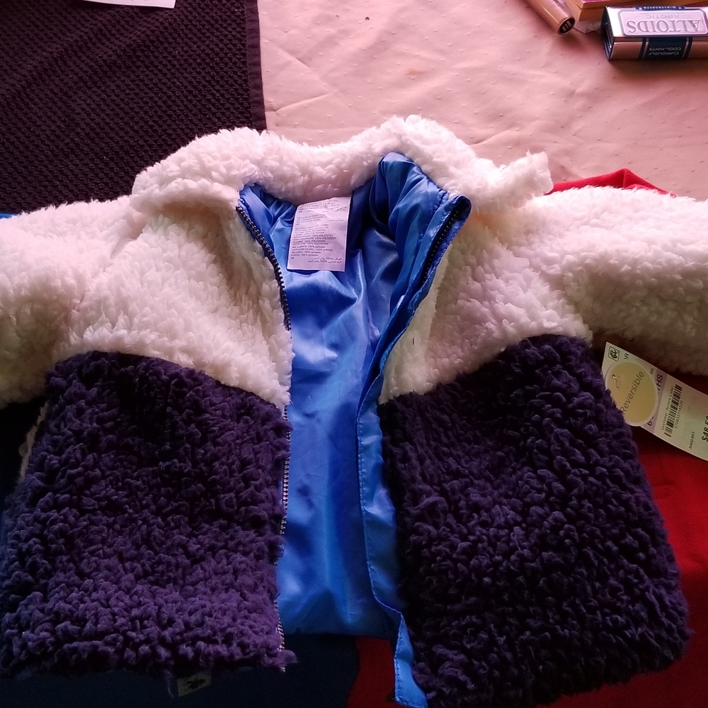 Reversible cotton sweater unisex